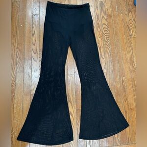 Fashion to Figure Black Mesh Pants